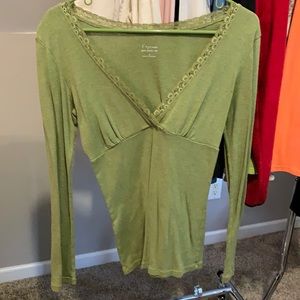 Express Ladies long sleeve top size small
